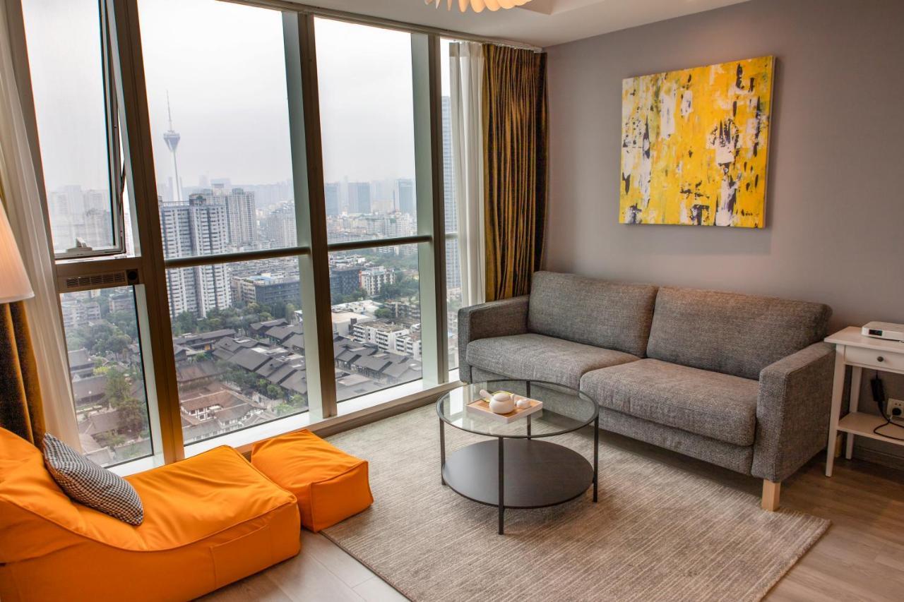 S6 Service Apartment（Chengdu Chunxi Road Taikoo Li Branch） 외부 사진